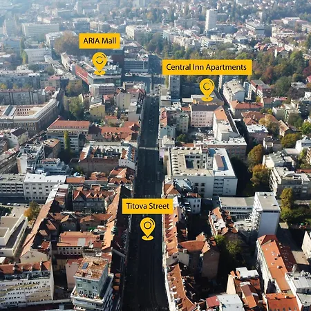 Central Inn Apartments Sarajevo 아파트 사라예보